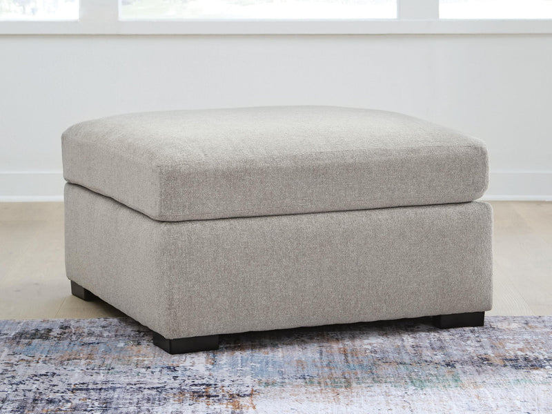 ModMax Luxe - Oversized Accent Ottoman - Flint