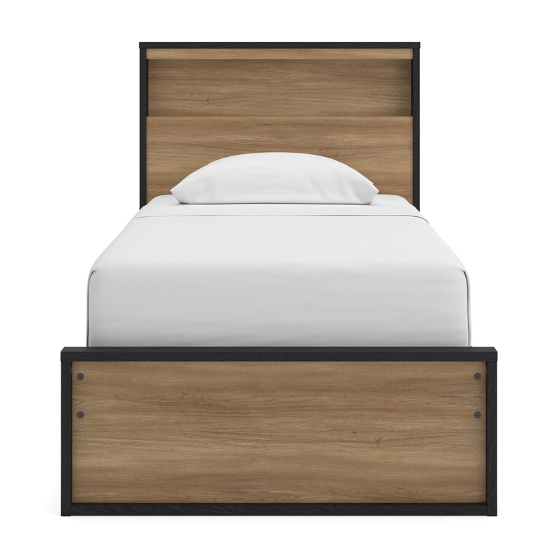 Kozmour - Bookcase Complete Bed Frame