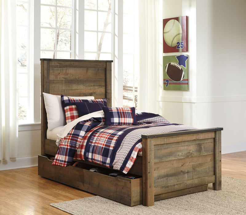 Trinell - Panel Bed