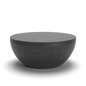 Ocean Dunes - Round Cocktail Table - Black - Furniture Source (IA) 