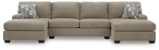 Newellen Sectional with Double Chaise - Furniture Source (IA) 
