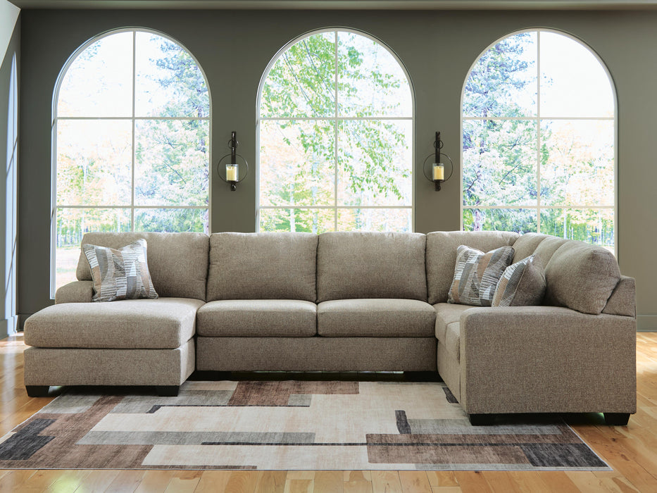 Newellen Sectional with Chaise - Furniture Source (IA) 