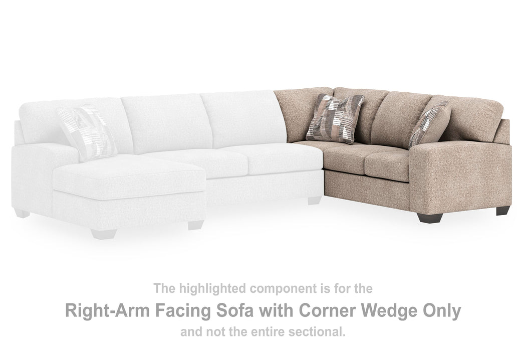 Newellen Sectional with Chaise - Furniture Source (IA) 