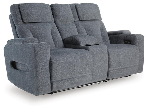 Studio Cave Power Reclining Loveseat with Console - Furniture Source (IA) 