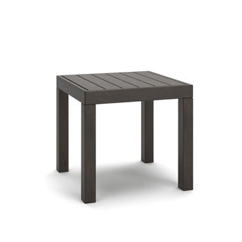 Mesa Valley - Square End Table - Dark Brown - Furniture Source (IA) 