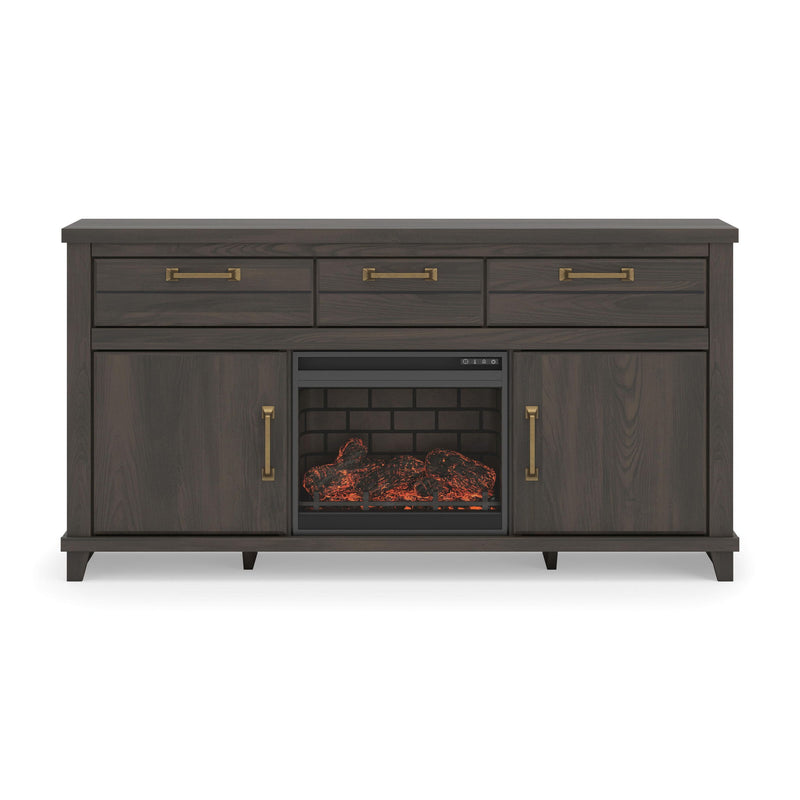 Brazen Valley - TV Stand With Fireplace Option