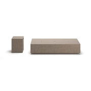Midnight Mountain - Rectangular Fire Pit With Tank Cover - Light Brown - Furniture Source (IA) 