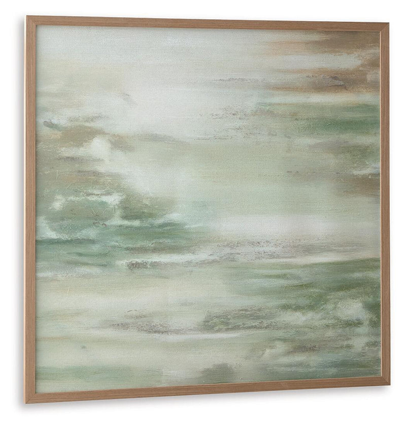 Daybourne - Wall Art - Green / Brown / White
