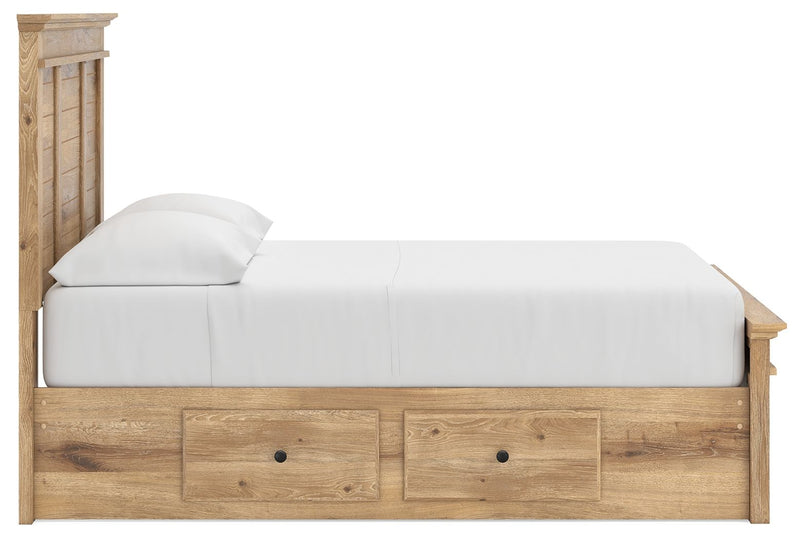 Makidern - Panel Storage Bed