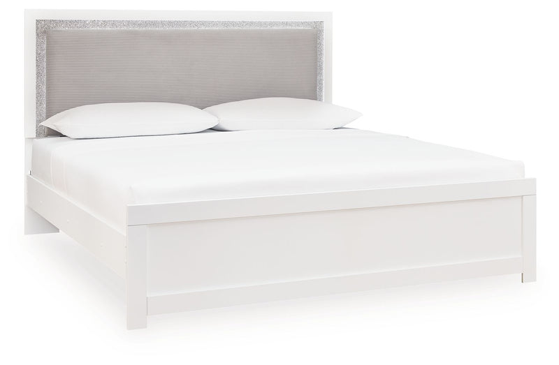 Maeling - Upholstered Panel Bed