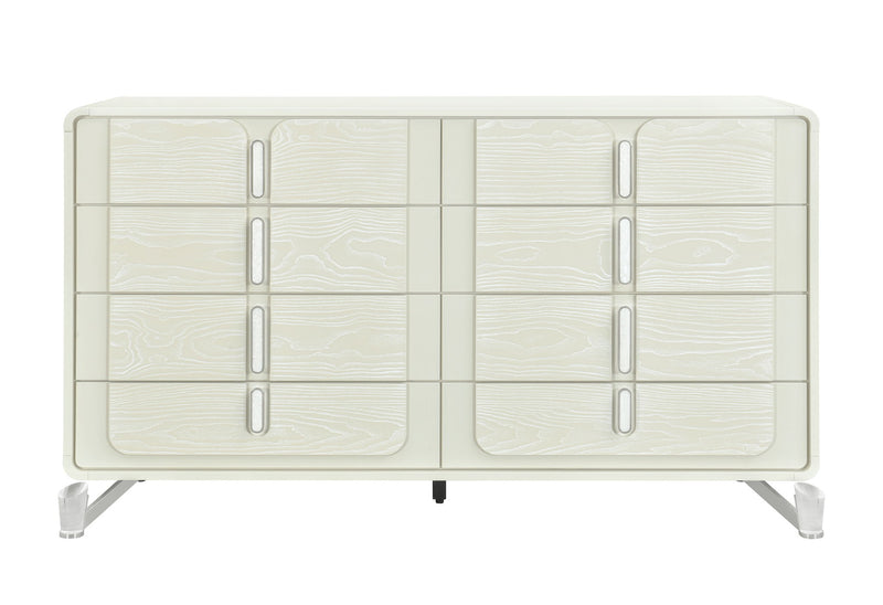 Lyra - 5 Piece Queen Bedroom Set - Beige