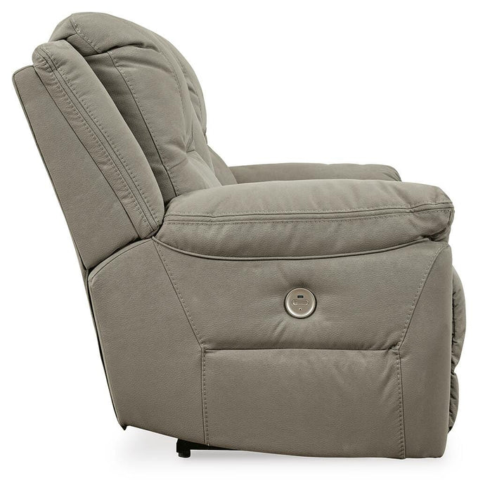 Next-Gen Gaucho Power Reclining Loveseat with Console - Furniture Source (IA) 