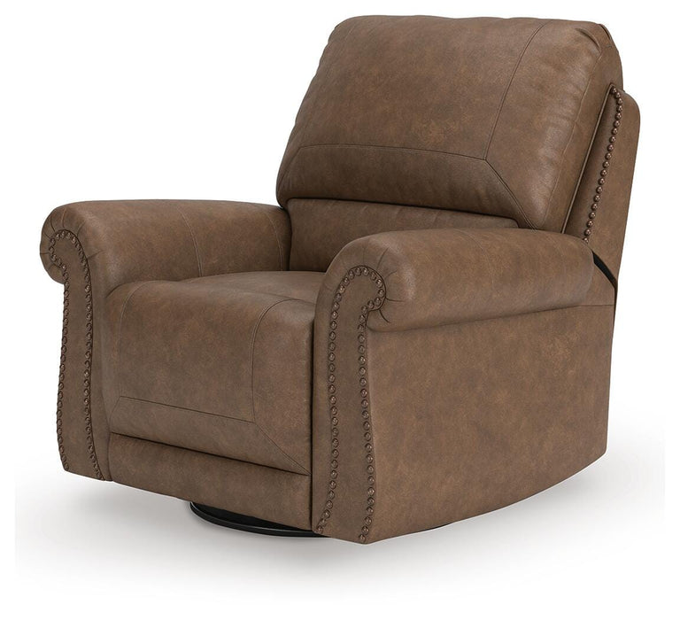 Chasemore Swivel Glider Recliner - Furniture Source (IA) 