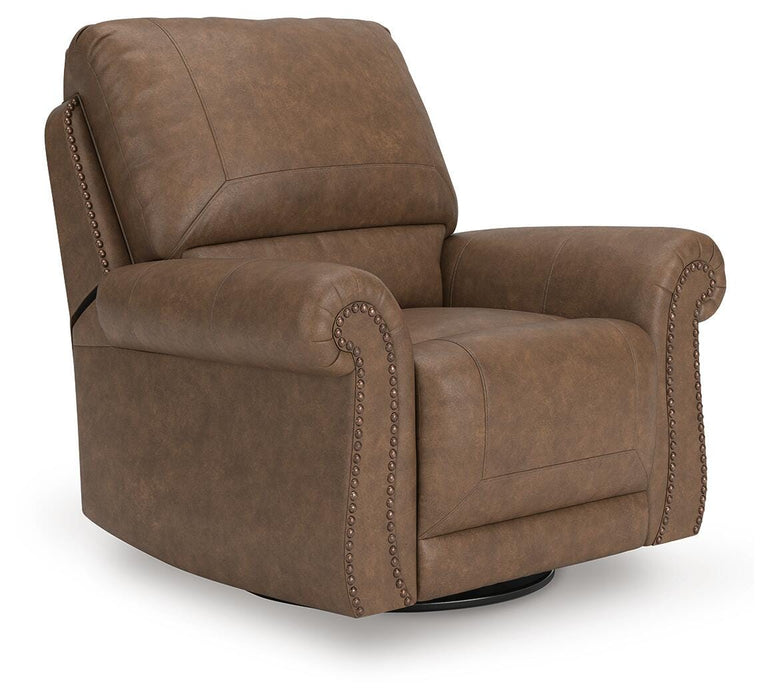 Chasemore Swivel Glider Recliner - Furniture Source (IA) 