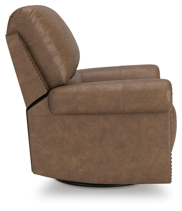 Chasemore Swivel Glider Recliner - Furniture Source (IA) 