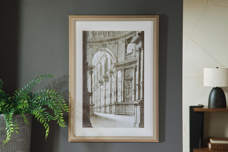 Jebkins - Wall Art - Black / Walnut