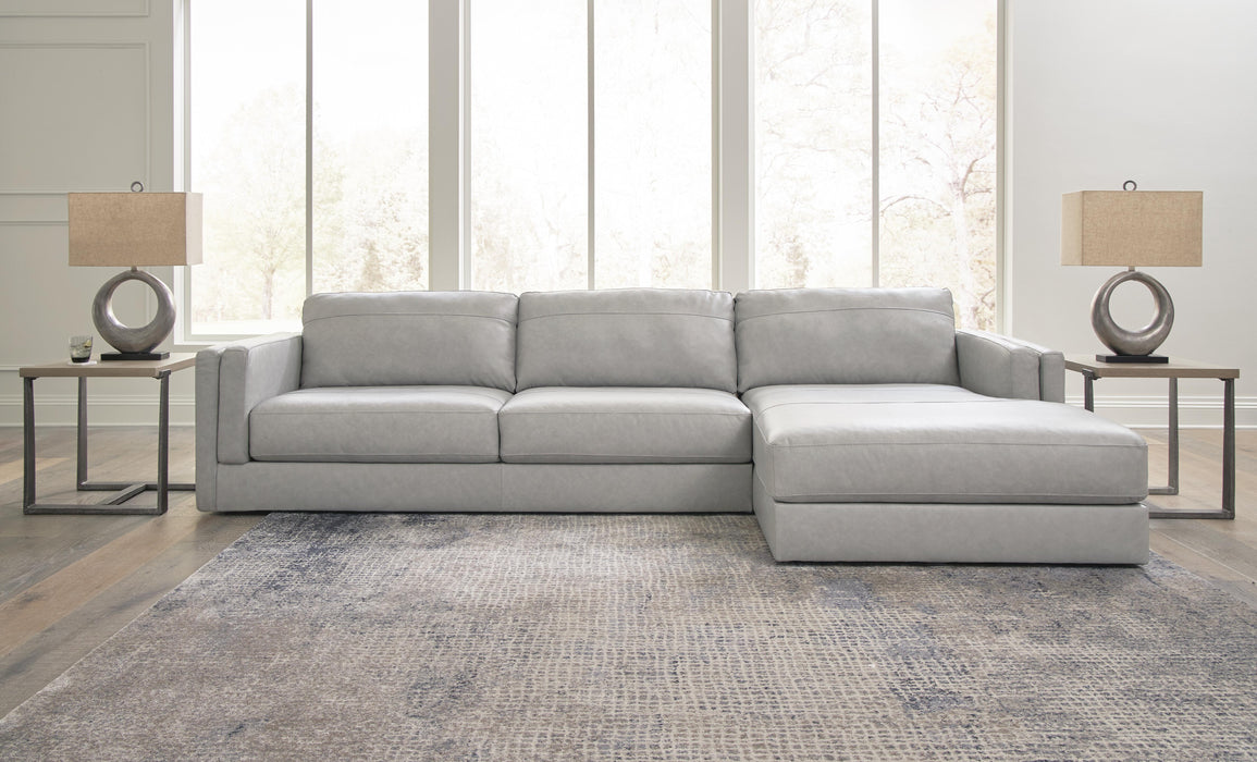 Amiata Sectional with Chaise - Furniture Source (IA) 