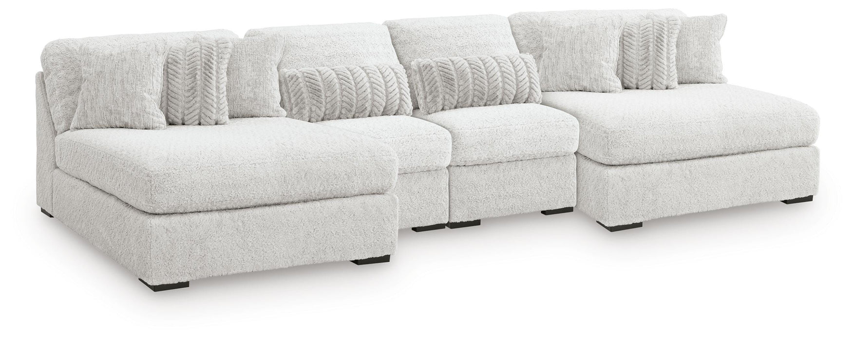 Cuddle Plush Sectional with Chaise - Furniture Source (IA) 