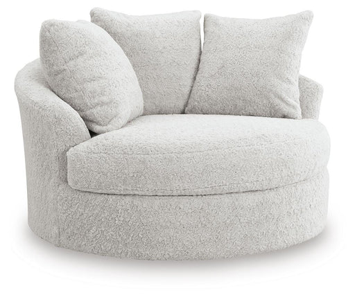 Cuddle Plush Oversized Swivel Accent Chair - Furniture Source (IA) 