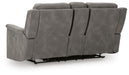 Next-Gen DuraPella Power Reclining Loveseat with Console - Furniture Source (IA) 