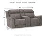 Next-Gen DuraPella Power Reclining Loveseat with Console - Furniture Source (IA) 