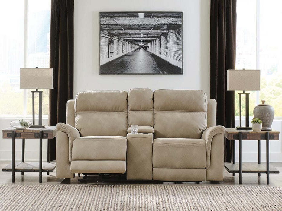 Next-Gen DuraPella Power Reclining Loveseat with Console - Furniture Source (IA) 