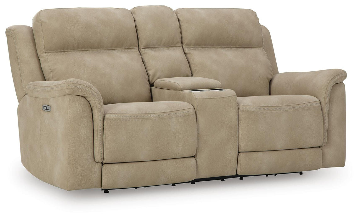 Next-Gen DuraPella Power Reclining Loveseat with Console - Furniture Source (IA) 