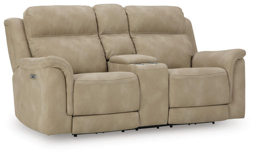 Next-Gen DuraPella Power Reclining Loveseat with Console - Furniture Source (IA) 