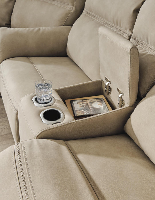 Next-Gen DuraPella Power Reclining Loveseat with Console - Furniture Source (IA) 