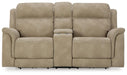 Next-Gen DuraPella Power Reclining Loveseat with Console - Furniture Source (IA) 