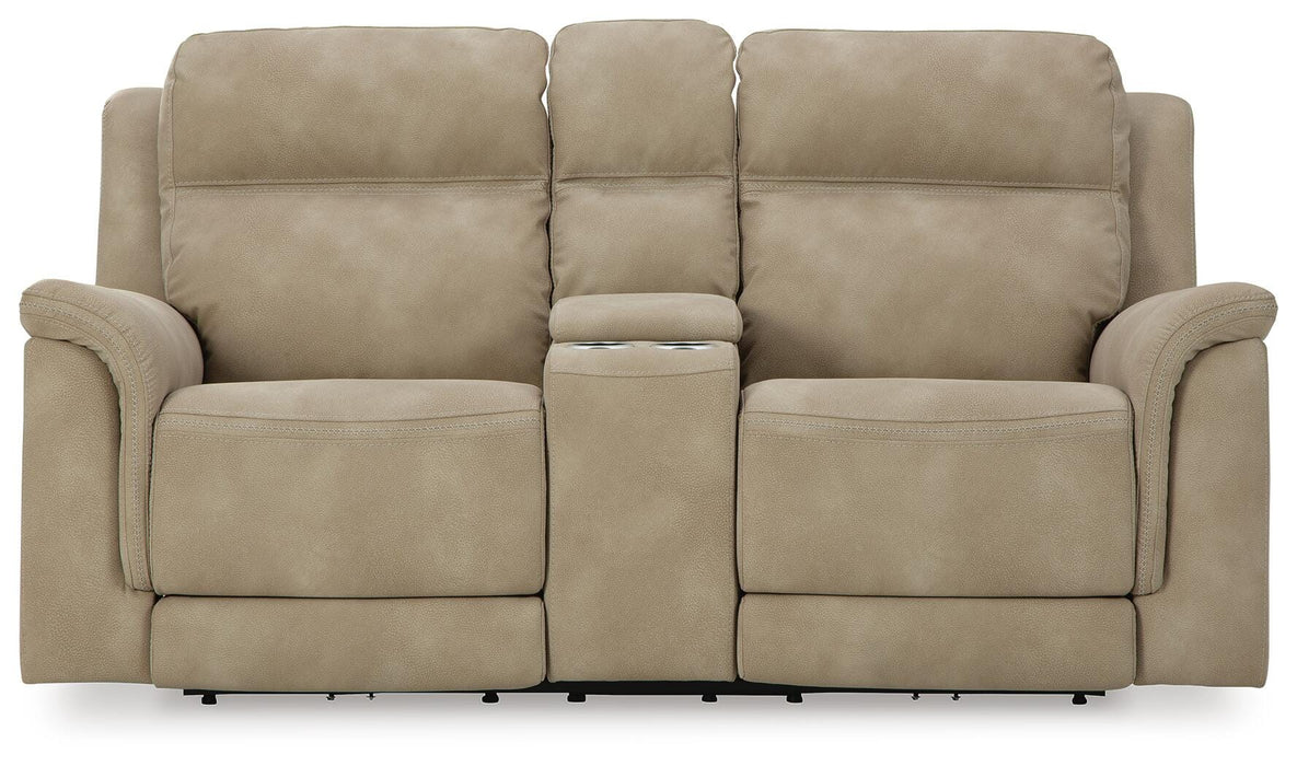 Next-Gen DuraPella Power Reclining Loveseat with Console - Furniture Source (IA) 