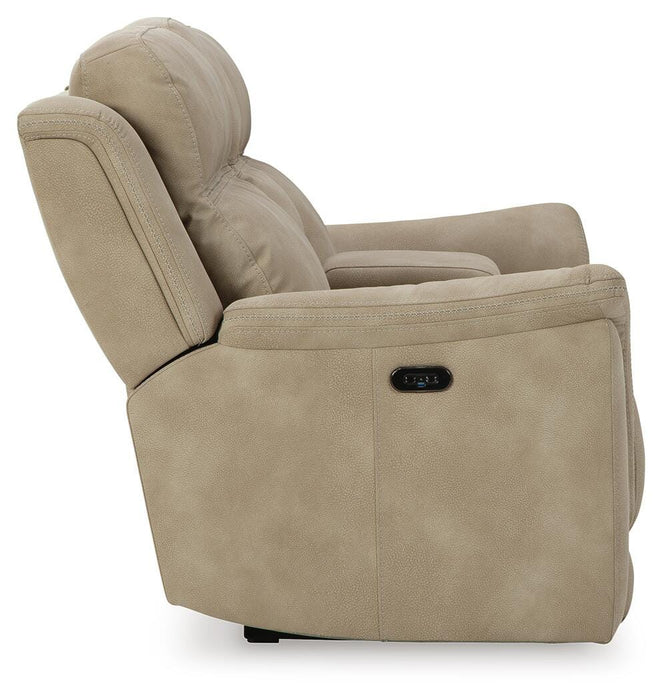 Next-Gen DuraPella Power Reclining Loveseat with Console - Furniture Source (IA) 