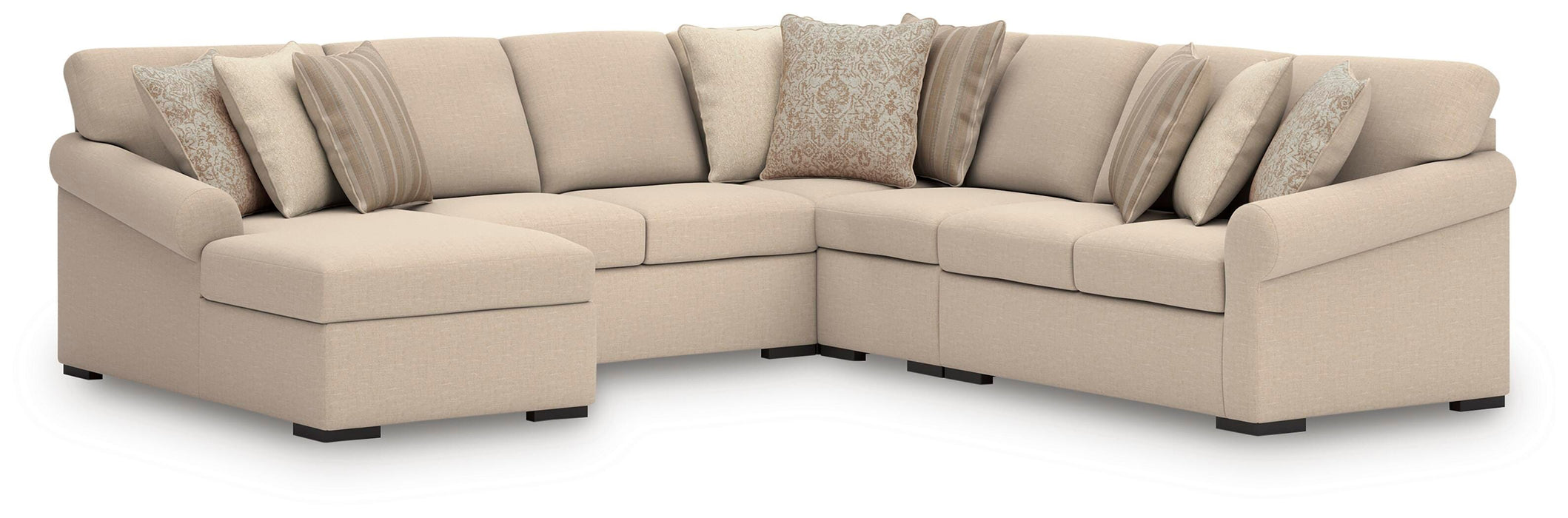 LadyMae Sectional with Chaise - Furniture Source (IA) 