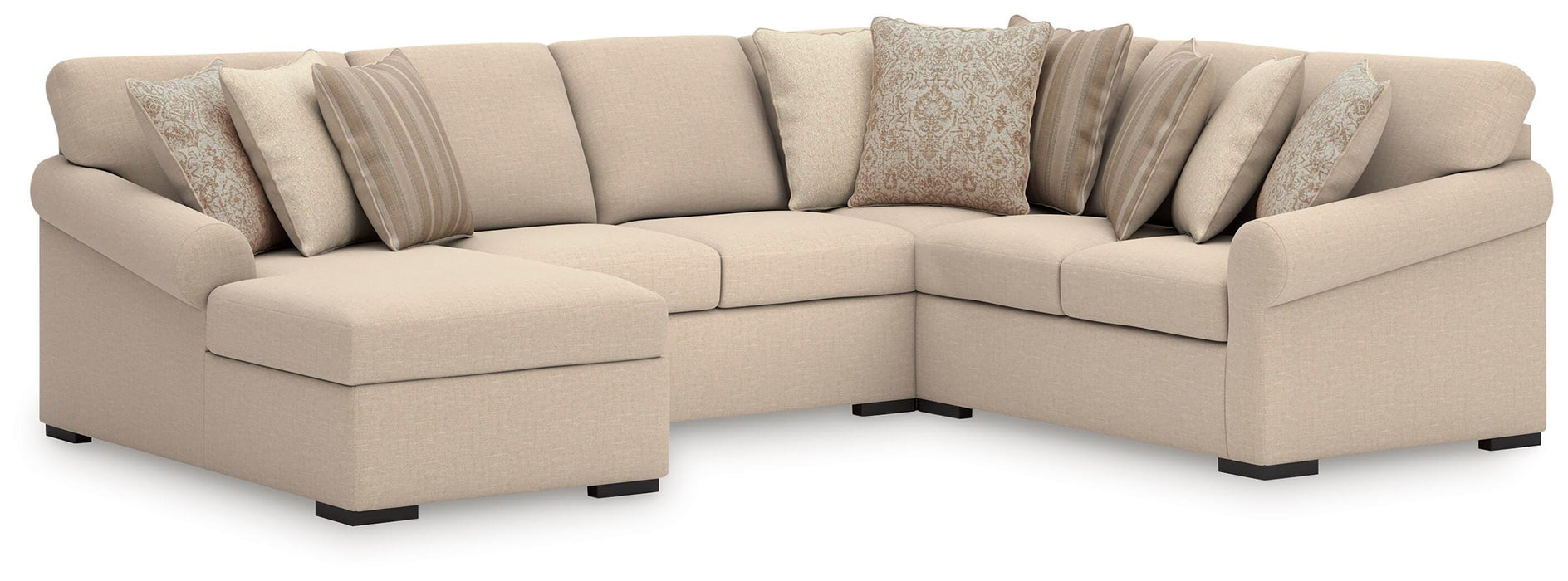 LadyMae Sectional with Chaise - Furniture Source (IA) 