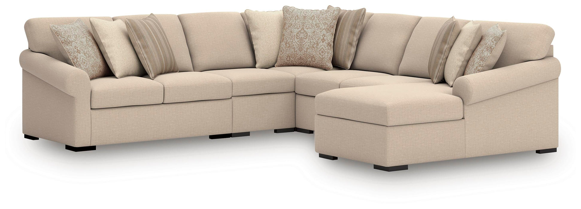 LadyMae Sectional with Chaise - Furniture Source (IA) 