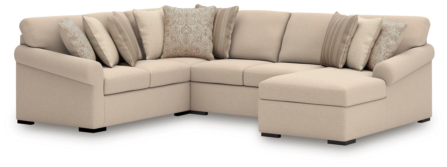 LadyMae Sectional with Chaise - Furniture Source (IA) 