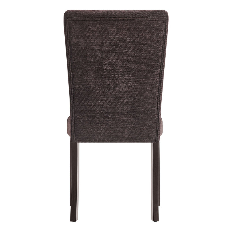 D8212 - 7 Piece Dining Room Set (Dining Table With 6 Dining Chairs) - Dark Brown