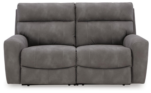 Next-Gen DuraPella Power Reclining Sectional Loveseat - Furniture Source (IA) 
