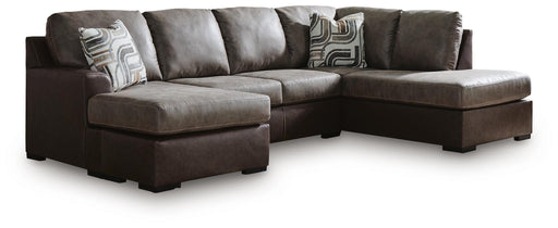 Castille Way Sleeper Sectional with Chaise - Furniture Source (IA) 