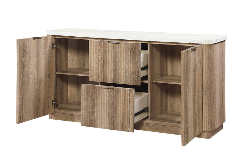 D2504 - Buffet - Natural / White