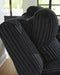 Forest Lake Power Reclining Loveseat with Console - Furniture Source (IA) 
