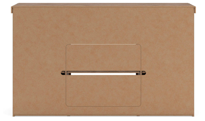Garistyn - LG TV Stand With Fireplace Option