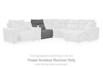 Modmax II Power Reclining Sectional with Audio Consoles - Furniture Source (IA) 