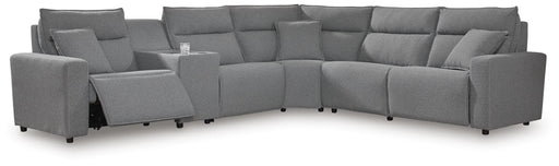 Modmax Reclining Sectional with Console - Furniture Source (IA) 