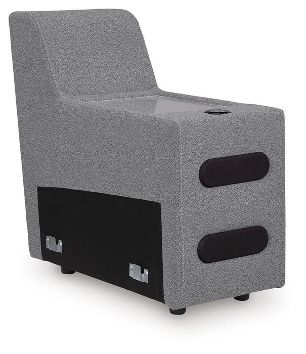 Modmax II Power Reclining Sectional with Audio Consoles - Furniture Source (IA) 