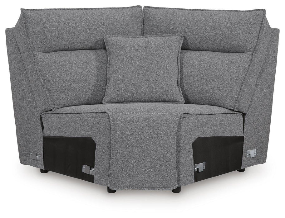 Modmax II Power Reclining Sectional with Audio Consoles - Furniture Source (IA) 