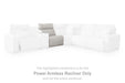 Modmax II Power Reclining Sectional with Audio Consoles - Furniture Source (IA) 