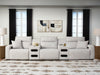 Modmax II Power Reclining Sectional with Audio Consoles - Furniture Source (IA) 
