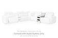 Modmax II Power Reclining Sectional with Audio Consoles - Furniture Source (IA) 
