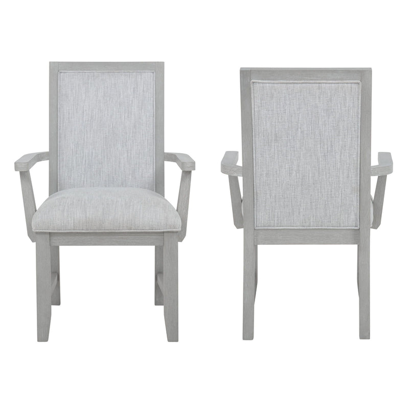 Fiona - Dining Arm Chair (Set of 2) - Mist Gray
